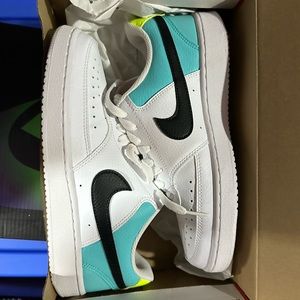 Nike Sneakers worn one time slightly used.